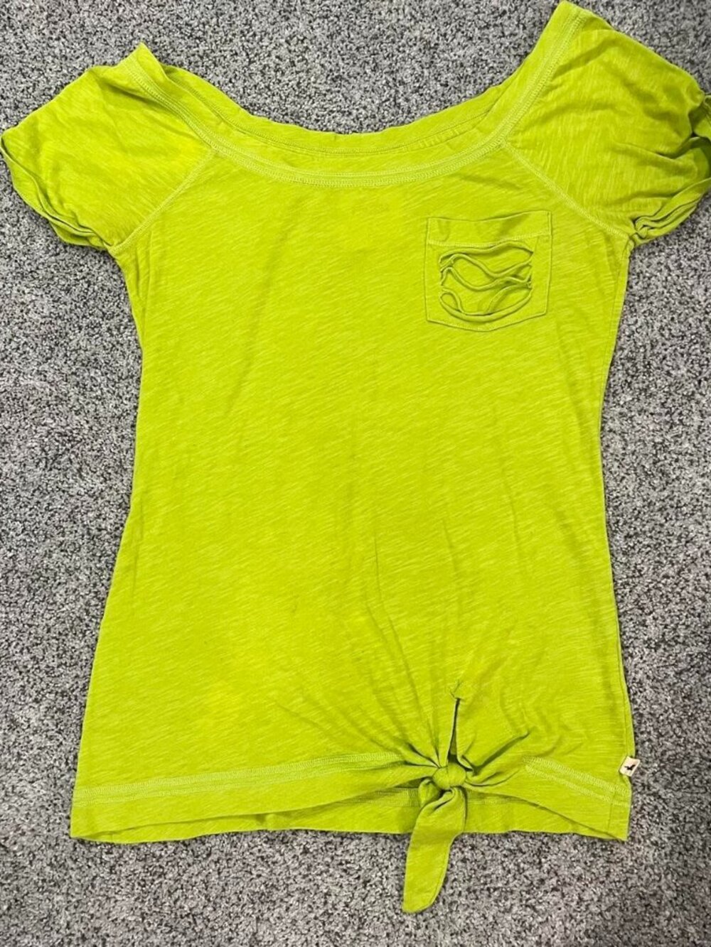 Y2K Hollister scoop neck tee